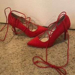 Red hot heels